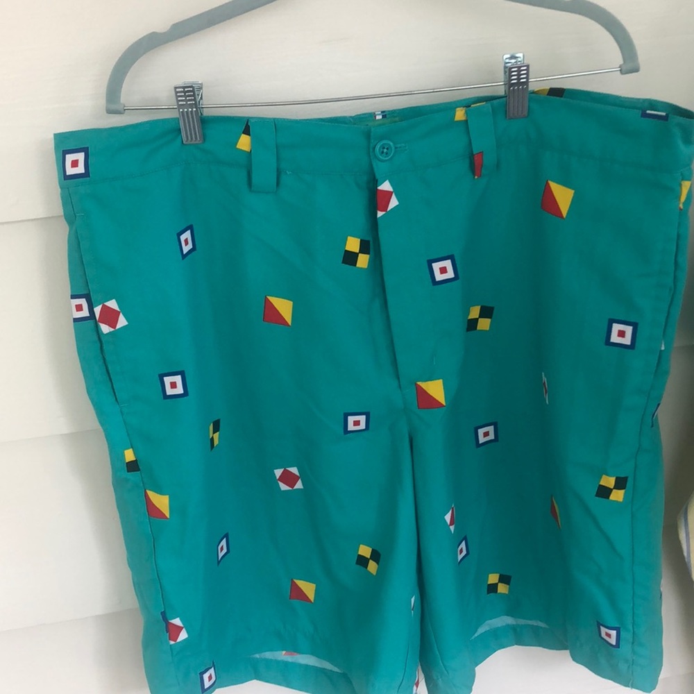 Liquid Force Green Swim Trunks